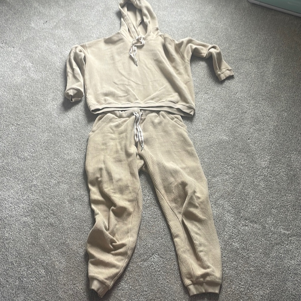Aerie Sweat Shirt and Sweat Pants set